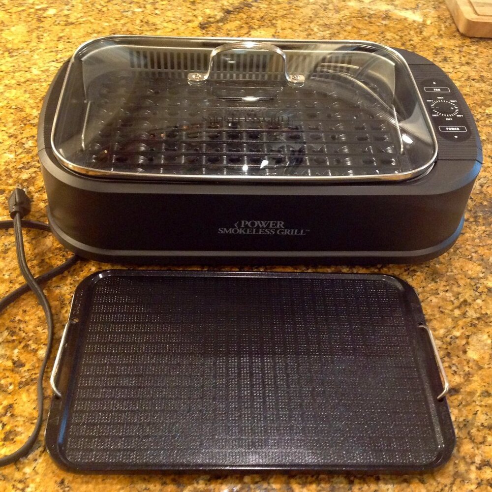 Power  Electric  Smokeless Indoor Grill Family Size